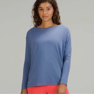 NWOT [Size 4] - Lululemon Back In Action Long Sleeve Shirt